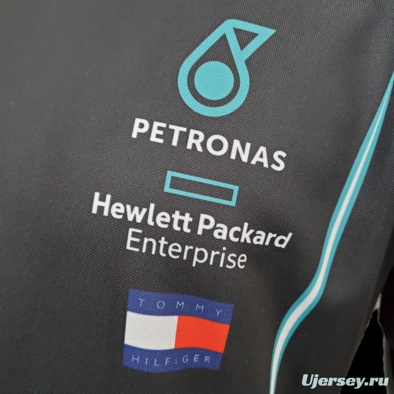 F1 Formula One Racing Suit; 2021 Mercedes Black 