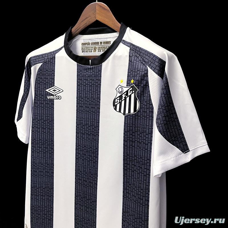 22/23 Santos Away  Soccer Jersey