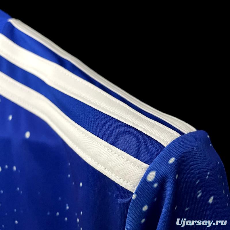 22/23 Cruzeiro Home Soccer Jersey