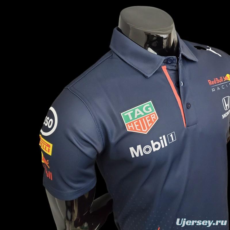 F1 Formula One Racing Suit; Honda Red Bull Racing Suit POLO Sapphire 