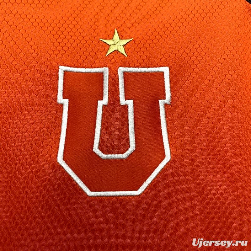 22/23 Chile Universidad De Goalkeeper Orange Jersey