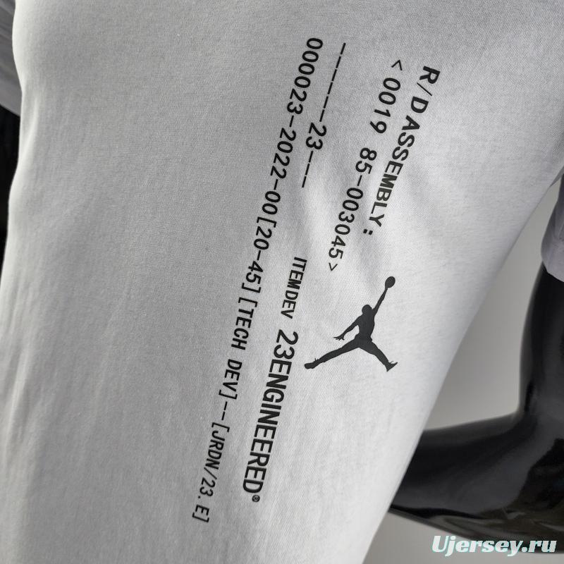 Jordan 23 Engineered Men's T-Shirt. White #K000172