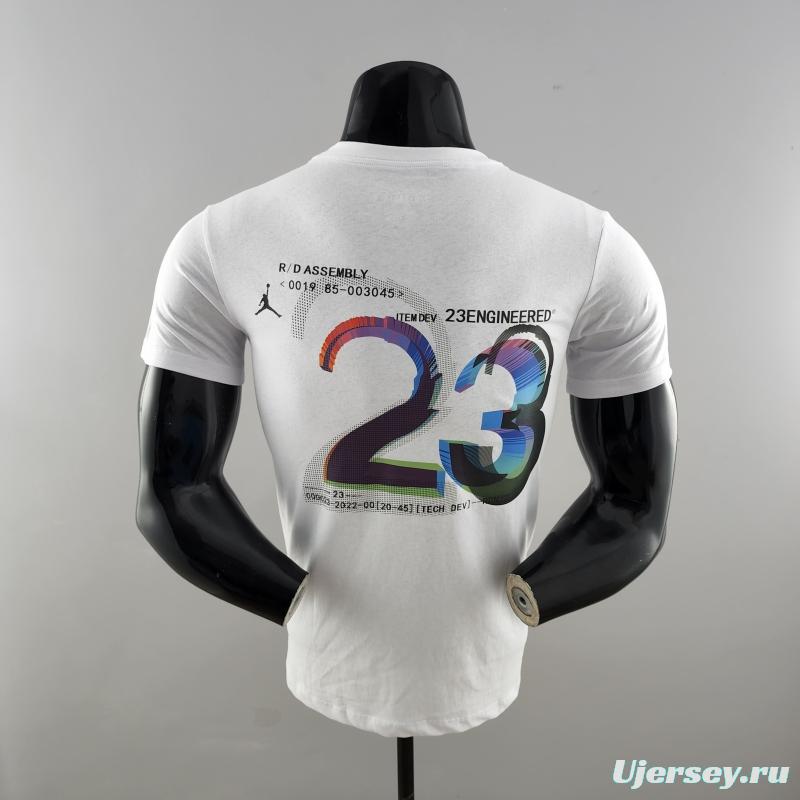 Jordan 23 Engineered Men's T-Shirt. White #K000172