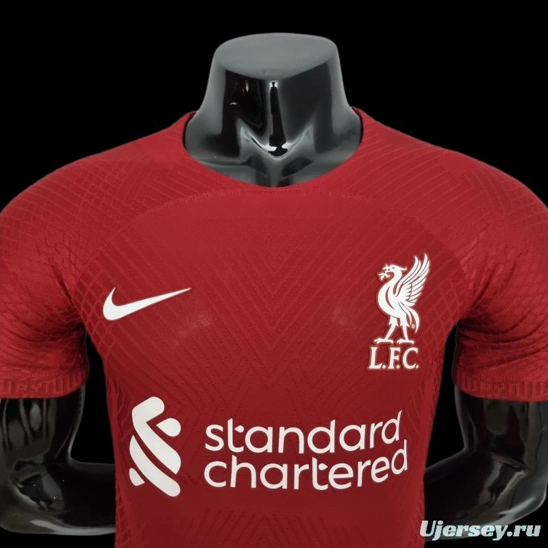 Player Version 22/23 Liverpool Home Soccer Jersey