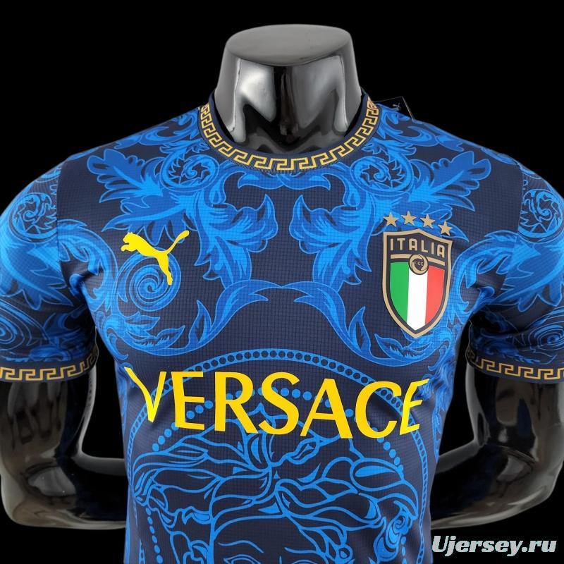 Player Version 2022 Italy X Versace Blue