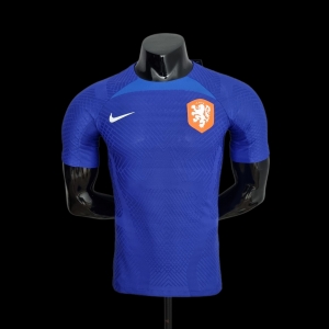 Player Version 2022 Netherlands Training Jersey Blue