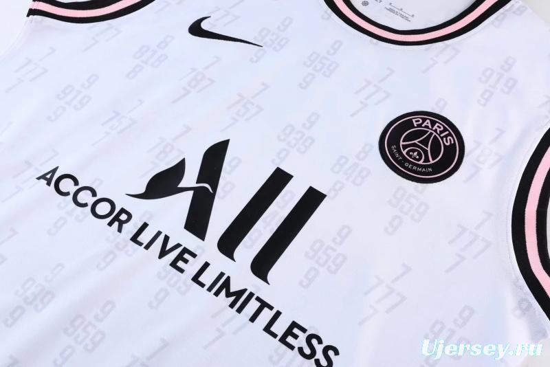 22/23 PSG Pre-match Training Jersey White Vest