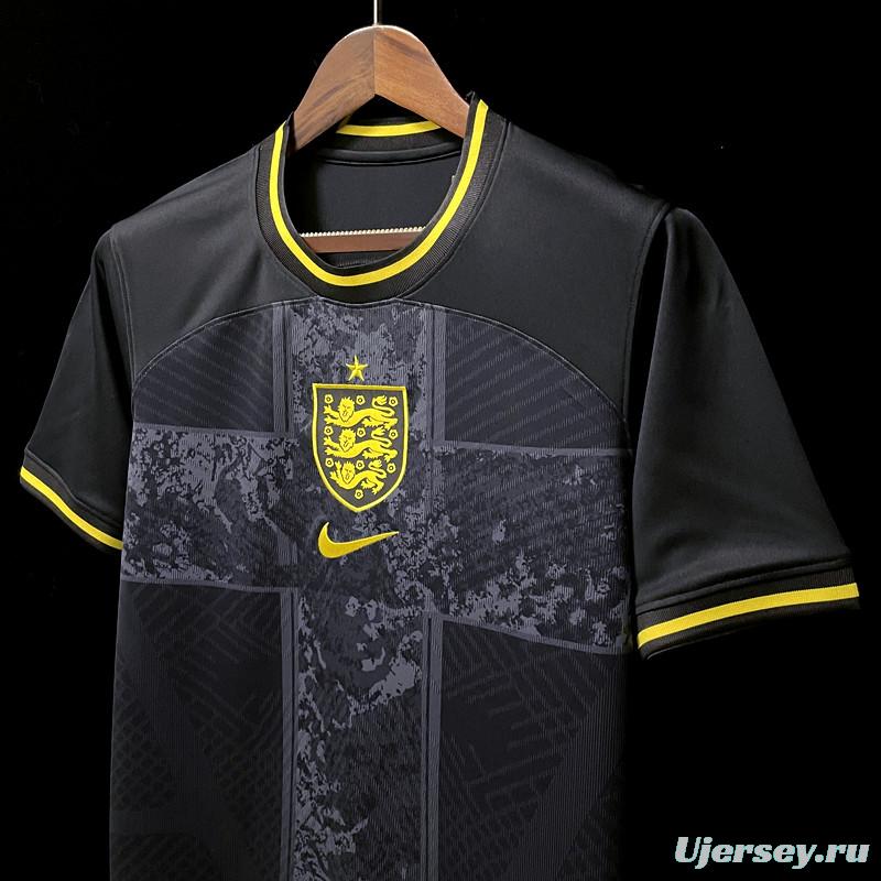 2022 England Pre-match Training Jersey Black