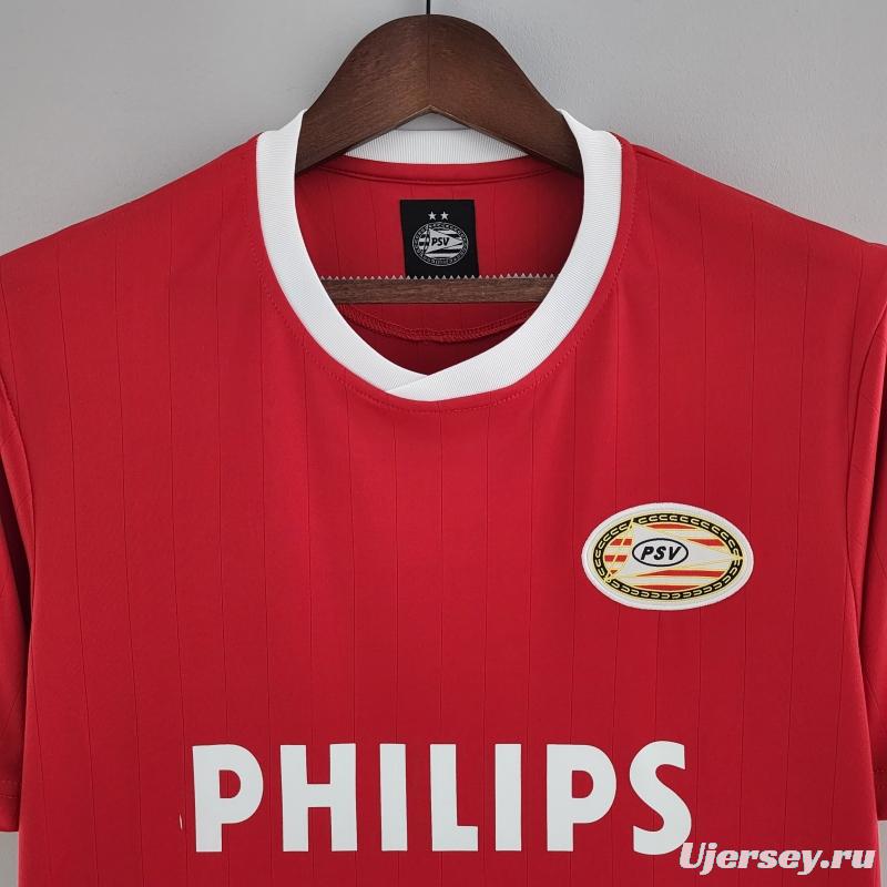 Retro 88/89 PSV Eindhoven Home Soccer Jersey