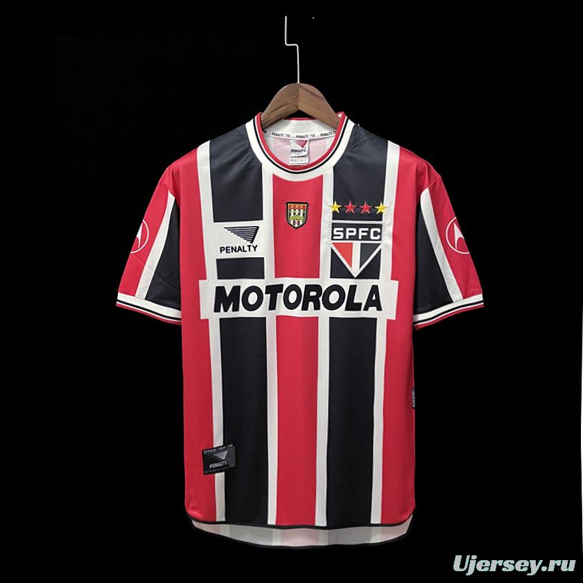 Retro 2000 Sao Paulo Away Soccer Jersey