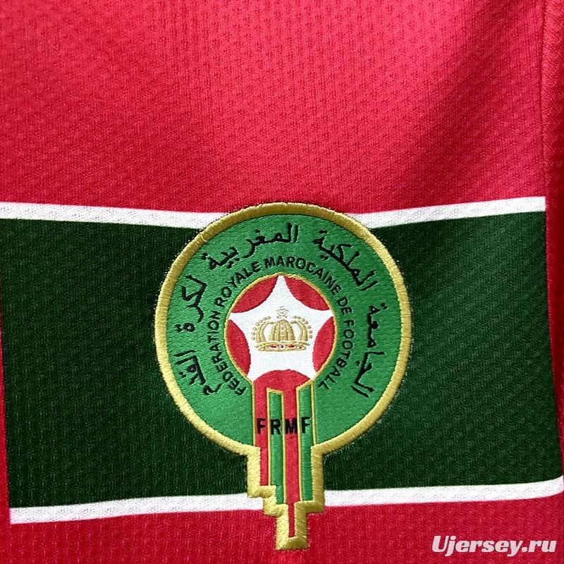 2022 Morocco Home Soccer Jersey