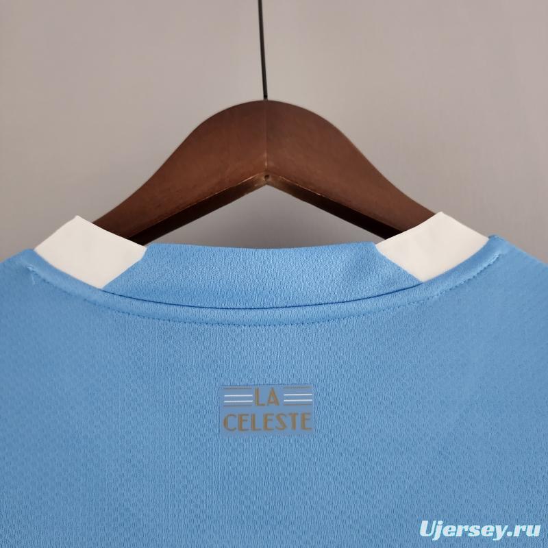 2022 Uruguay Home Soccer Jersey