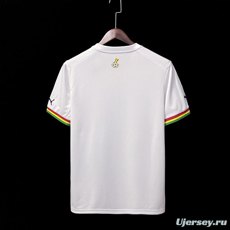 2022 Ghana Home Soccer Jersey