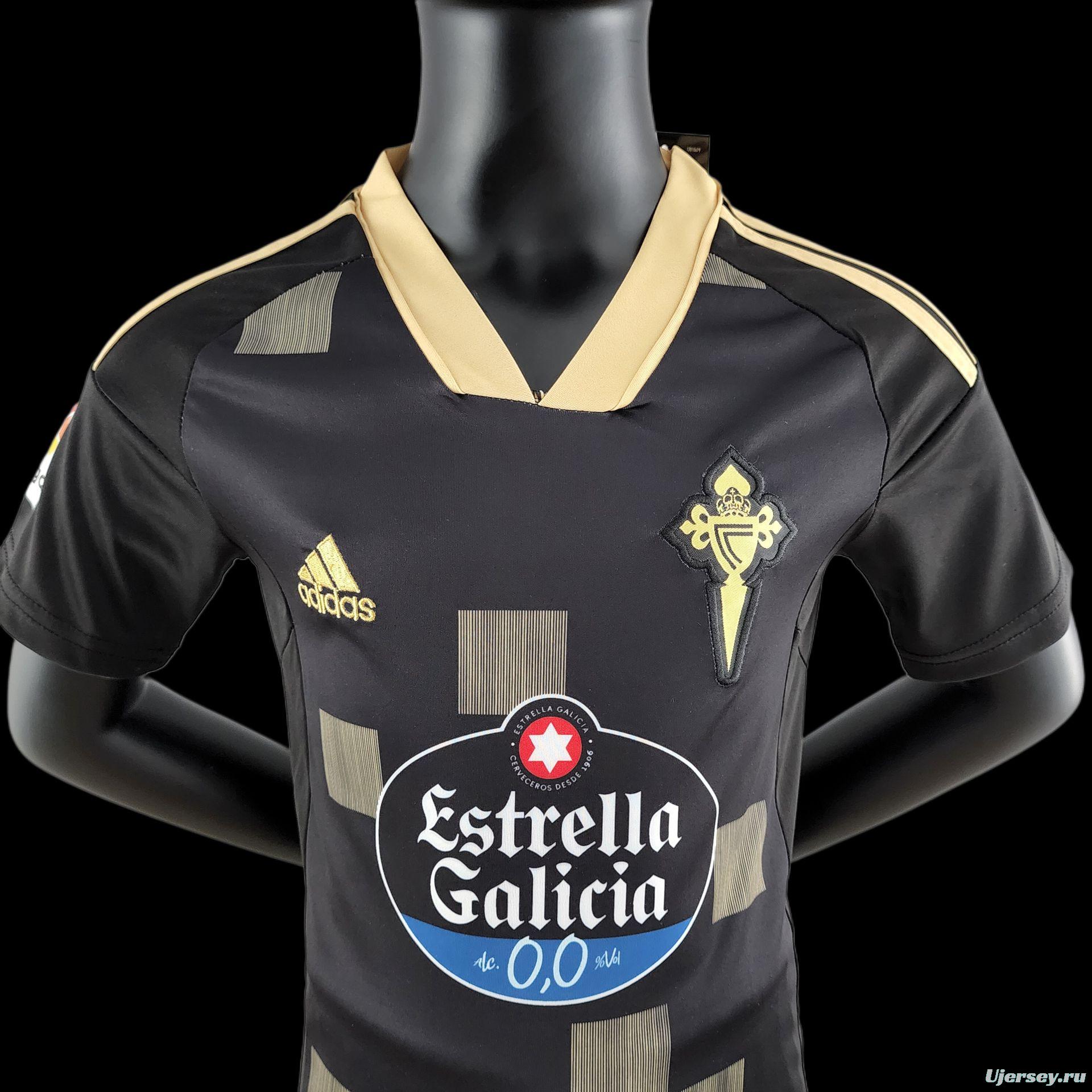 22/23 Kids Kit Celta Away Size：16-28 Soccer Jersey