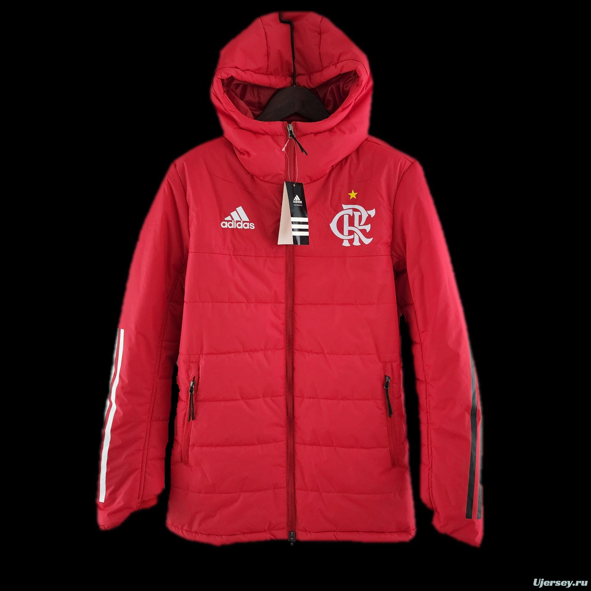 2022 Flamengo Down coat Jacket Red