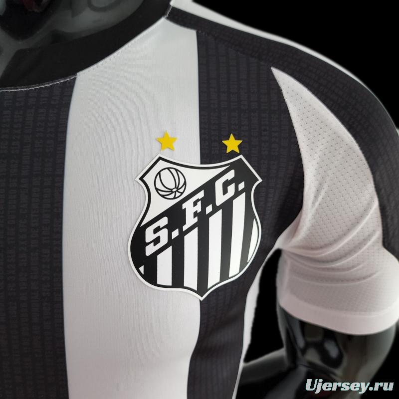 Player Version 22/23 Santos Away Soccer Jersey