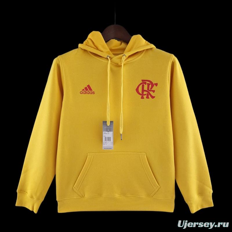 2022 Flamengo Hoodie Yellow