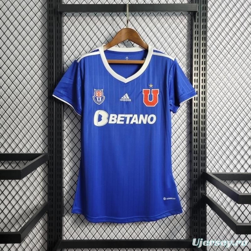 2022 Universidad De Chile Home Soccer Jersey