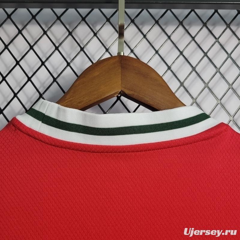 2022 Woman Wales Home Soccer Jersey