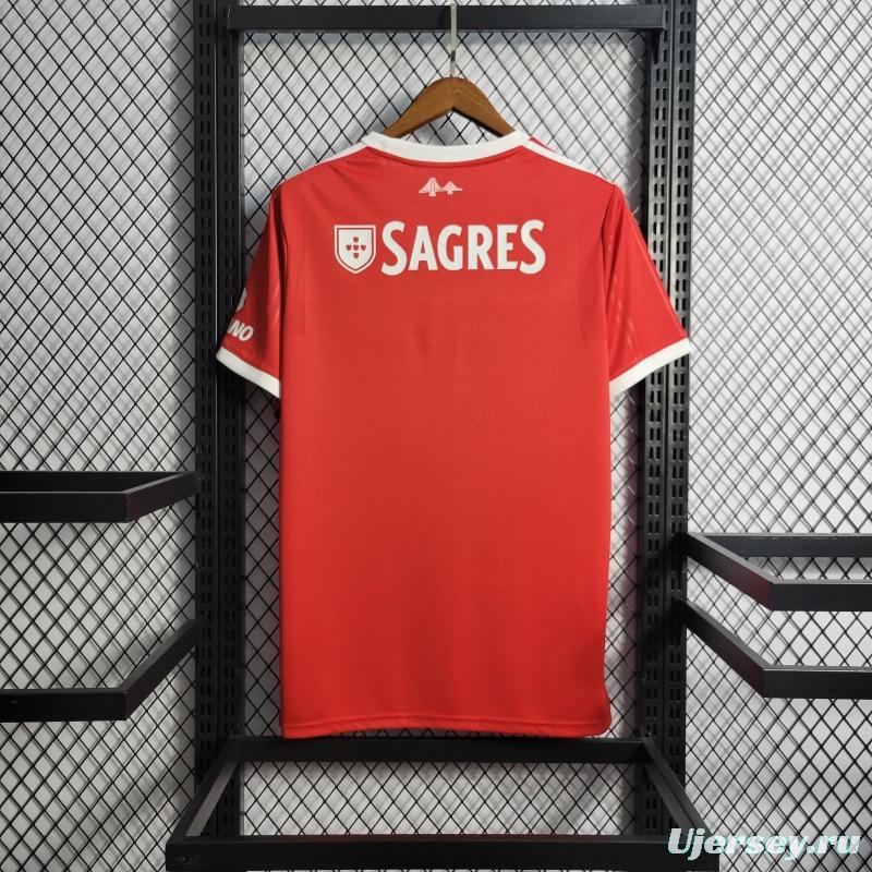 22/23 Benfica Home Soccer Jersey