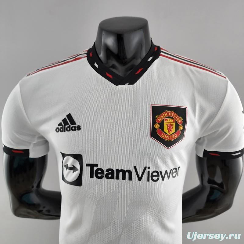 Player Version 22/23 Manchester United Away Soccer Jersey