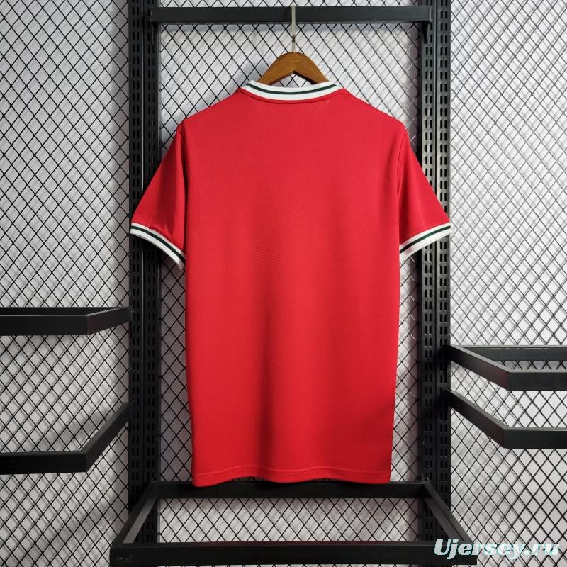 2022 Wales Home Soccer Jersey