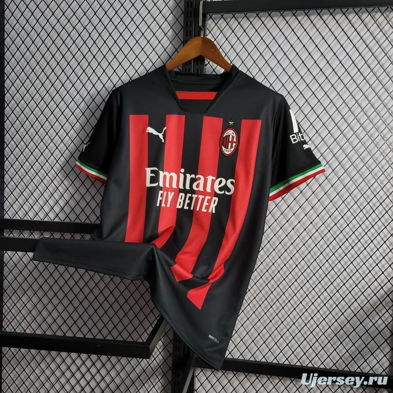 22/23 AC Milan Home Soccer Jersey