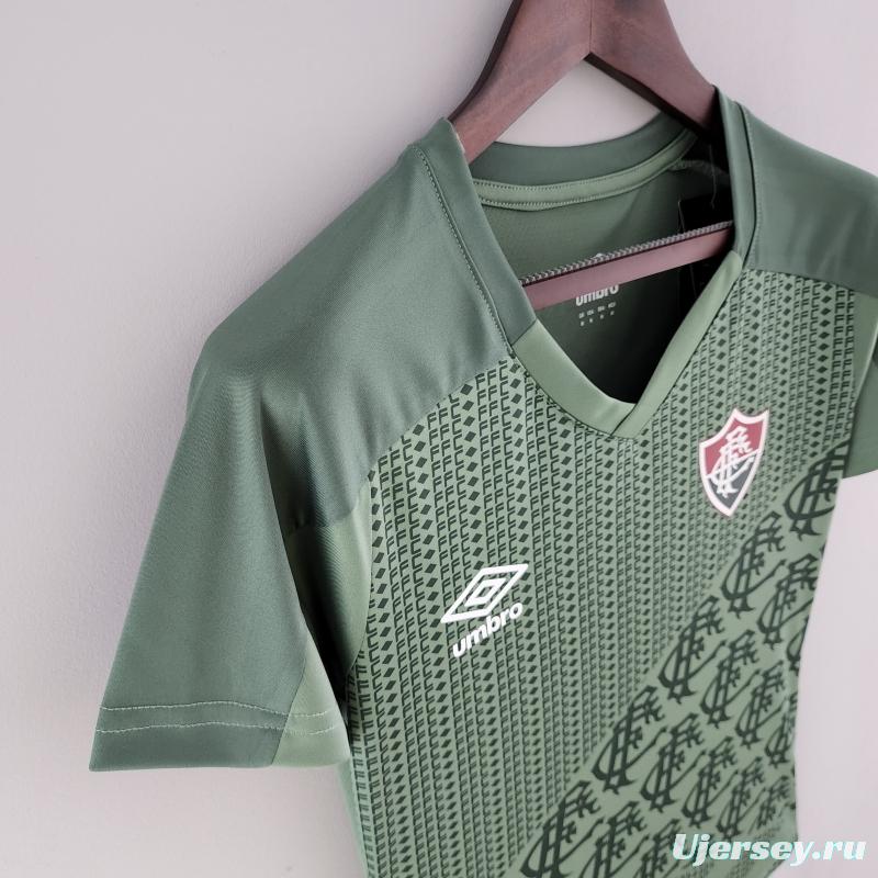 2022 Woman Fluminense Green Jersey