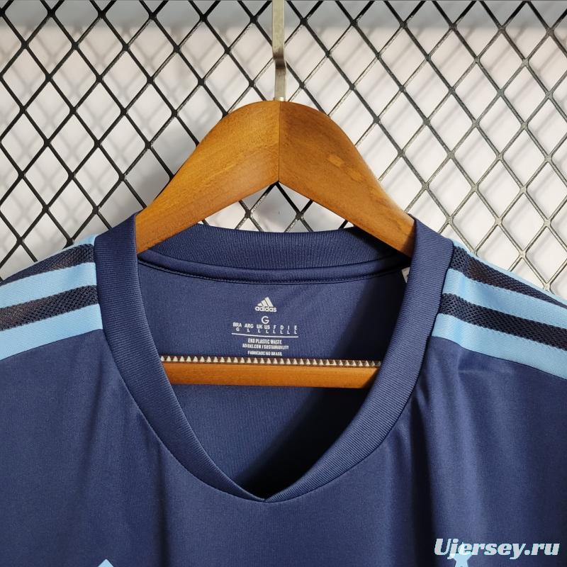 22/23 Cruzeiro Training Jersey Blue Jersey