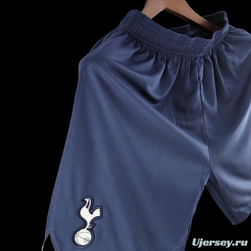 22/23 Tottenham Hotspur Shorts Home Soccer Jersey