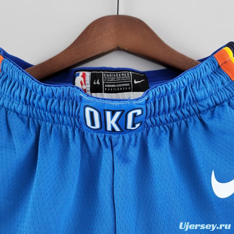 Oklahoma City Thunder NBA Shorts Blue