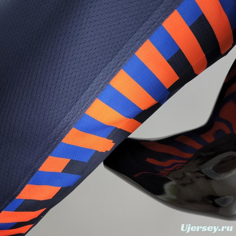 New York Knicks Barrett #9 Striped NBA Jersey