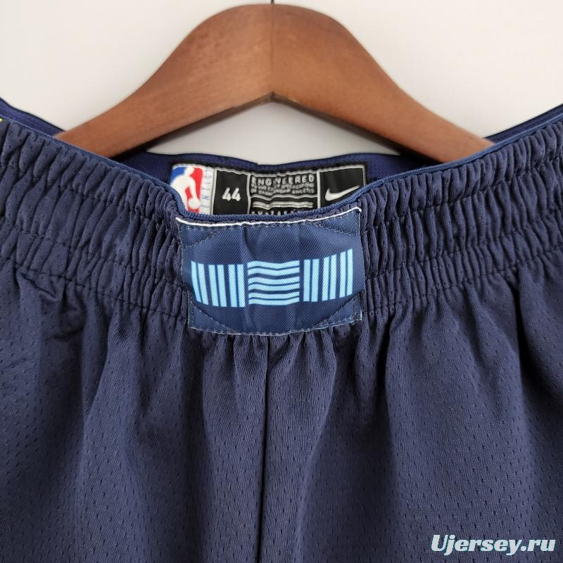 Memphis Grizzlies NBA Shorts Navy