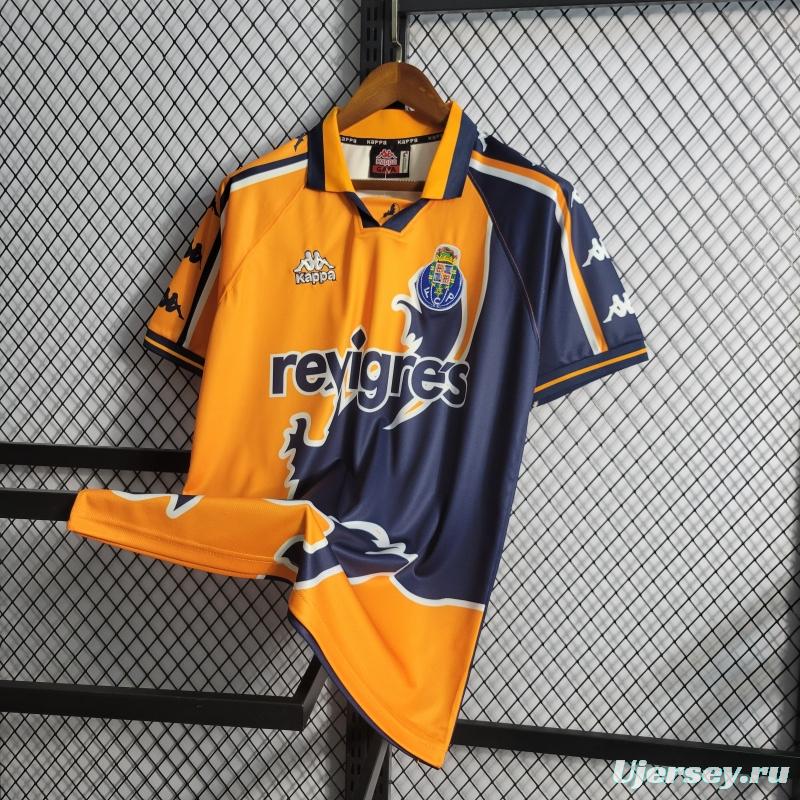 Retro 97-99 Porto Away Soccer Jersey