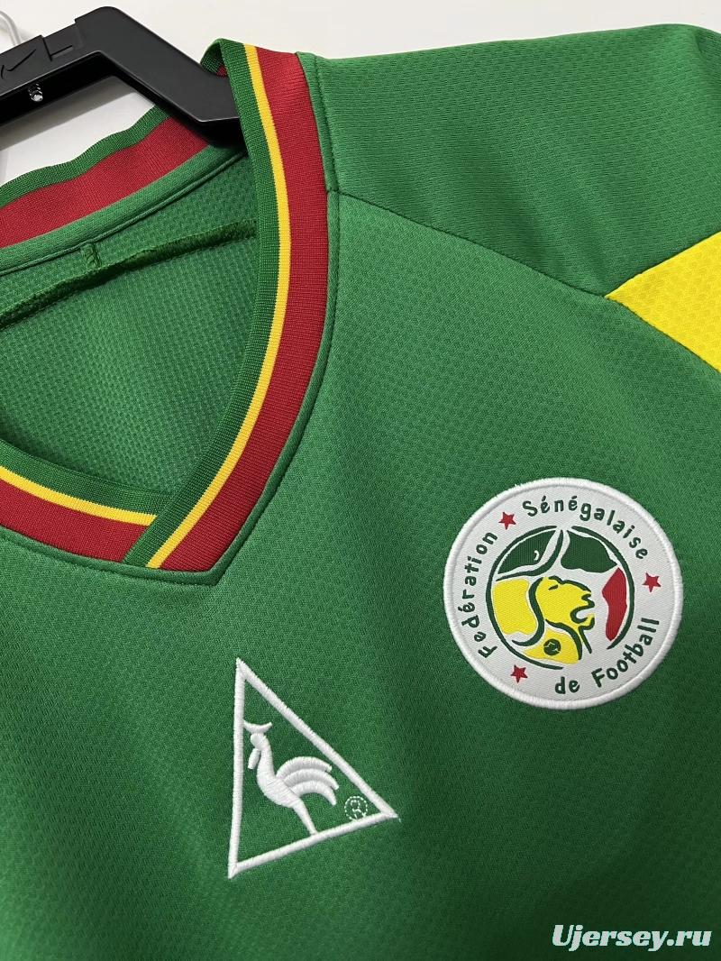 Retro 2002 Senegal Green Jersey