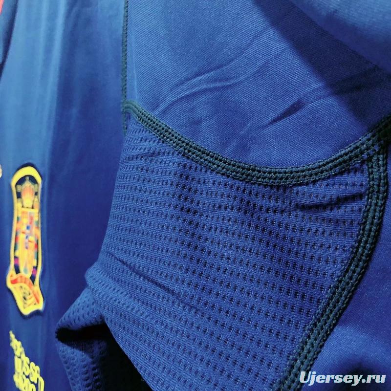 Retro 2010 Spain Away Soccer Jersey