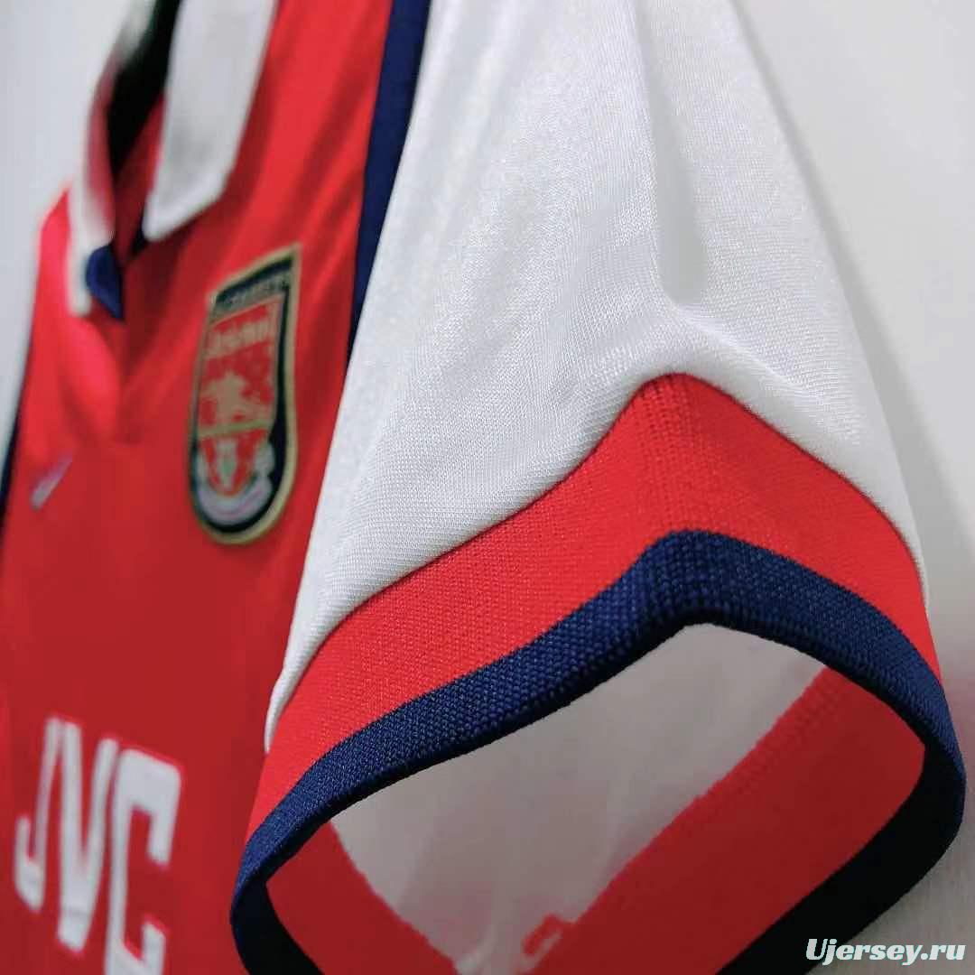 Retro 98/99 Arsenal Home Soccer Jersey