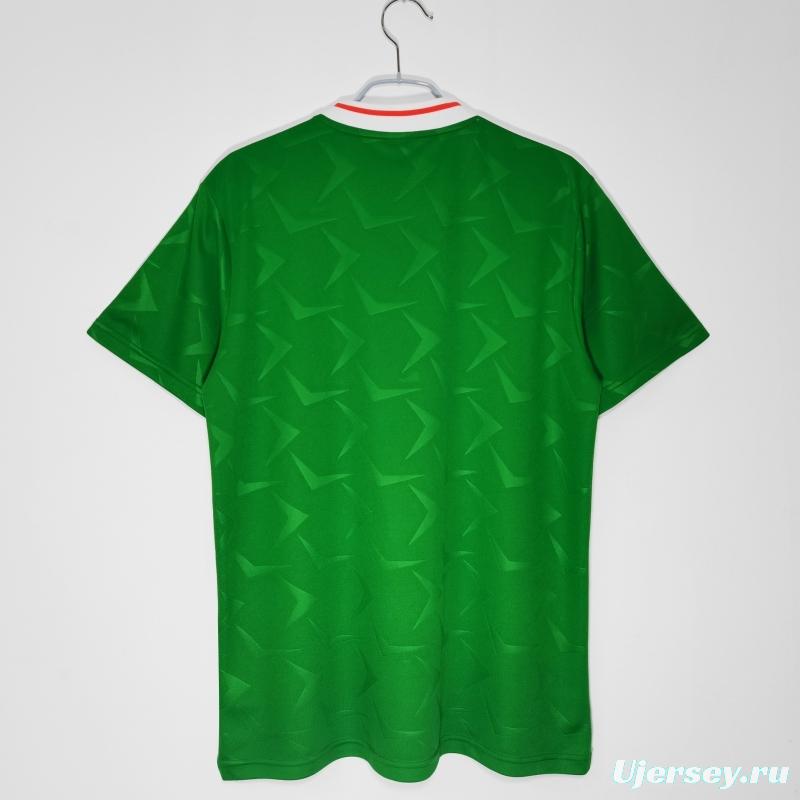 Retro 1990/92 Ireland Home Soccer Jersey