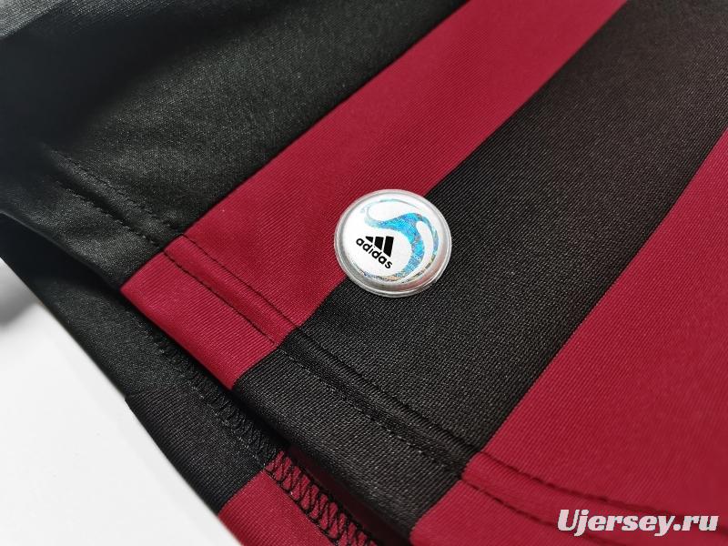 Retro 2009/10 AC Milan Home Soccer Jersey