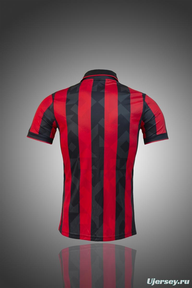 RETRO 92/94 AC Milan Home Soccer Jersey