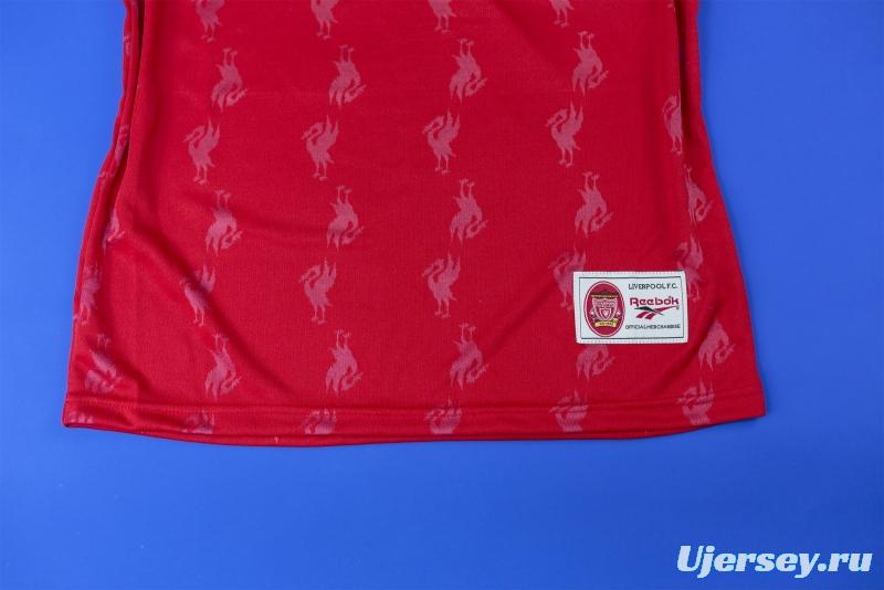 Retro 96/98 Liverpool Home Soccer Jersey