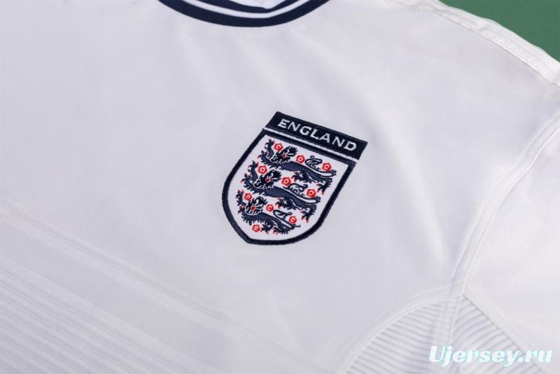 Retro 2000 England Home Soccer Jersey