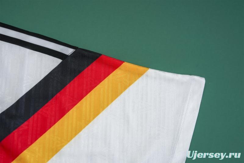 Retro 1990 Germany Home Soccer Jersey