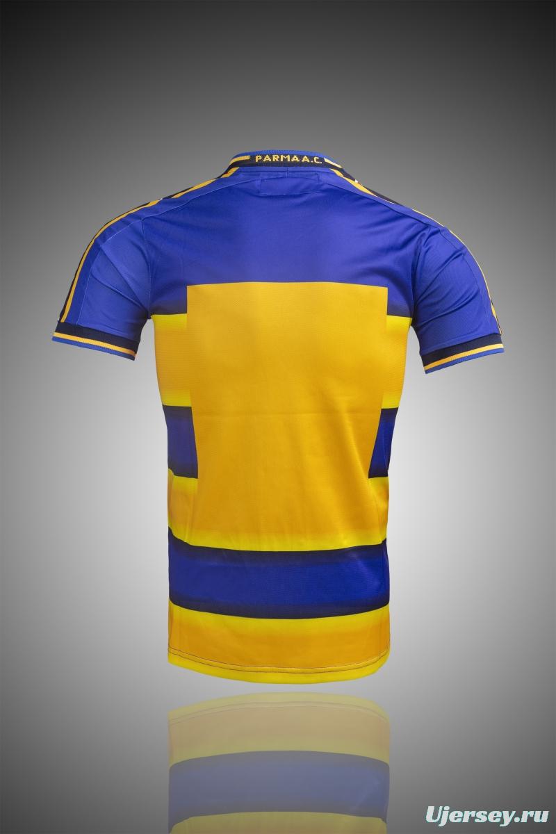 RETRO 01/02 Parma Home Soccer Jersey