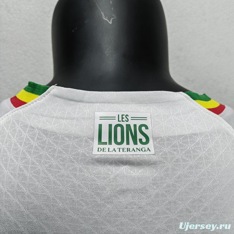 Player Version 2022 Senegal Home Soccer Jersey