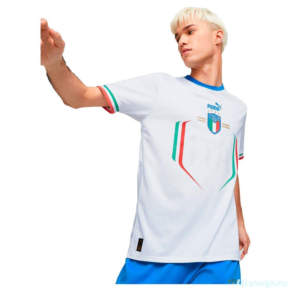 2022 Italy Away Soccer Jersey