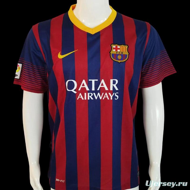 Retro 13/14 Barcelona Home Jersey