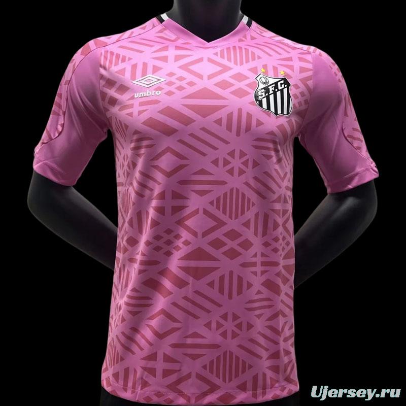 22/23 Santos Pink October Jersey