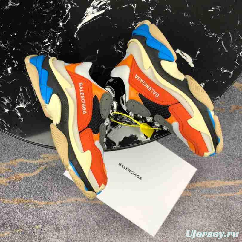 Men Balenciaga Triple-S Sneaker Orange