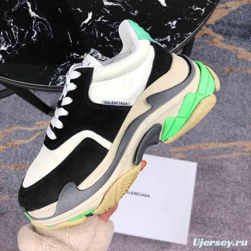 Men Balenciaga Triple-S 2 White/Black Sneaker